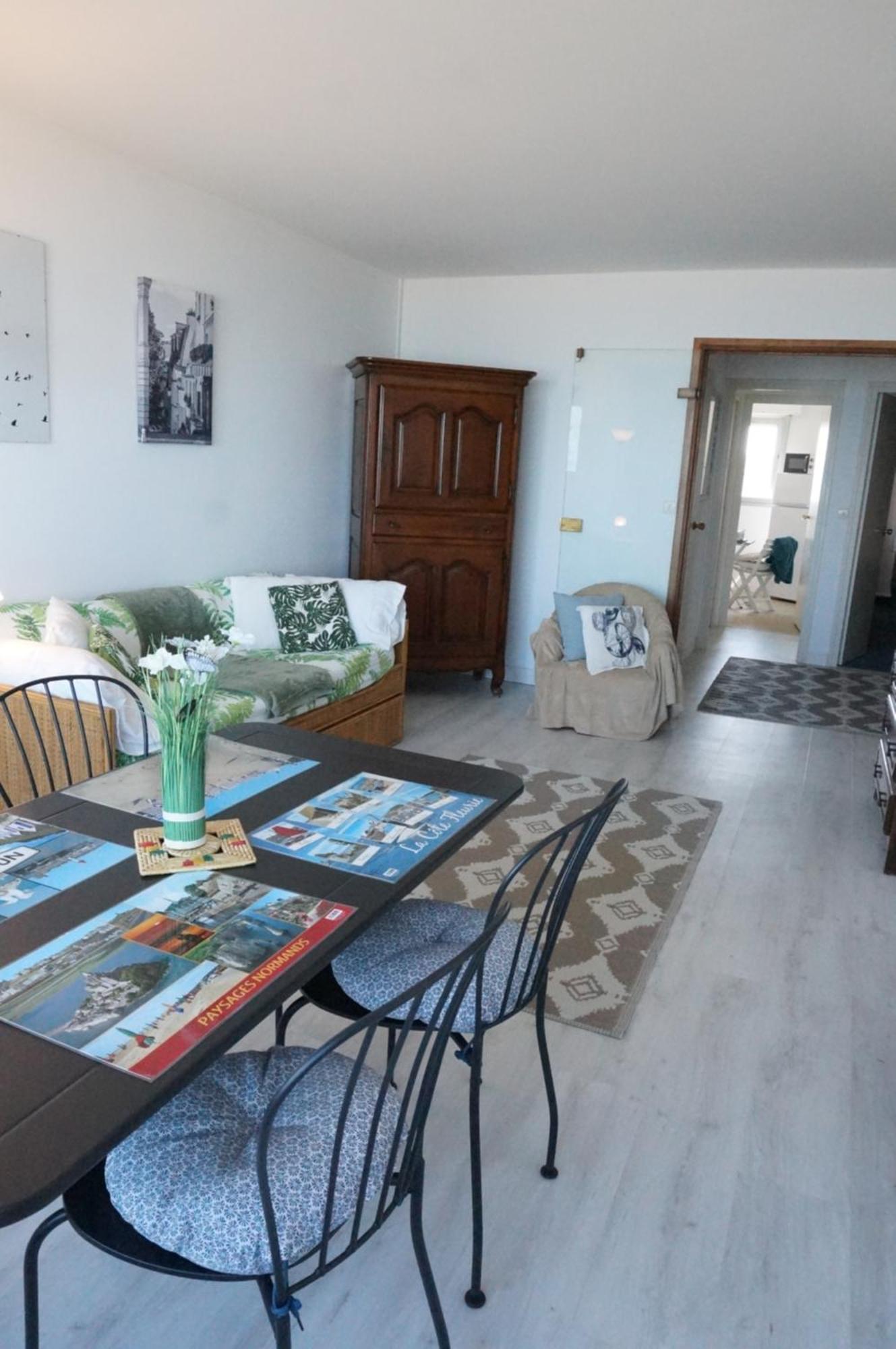 Belle Vie Vue Dominante Mer Et Plage - Appartement 2 A 4 Personnes Кабур Экстерьер фото